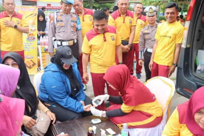 Bakti Kesehatan Polres Kotim