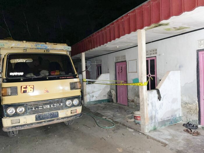 Photo: Lokasi penemuan bahan peledak di Sampit.