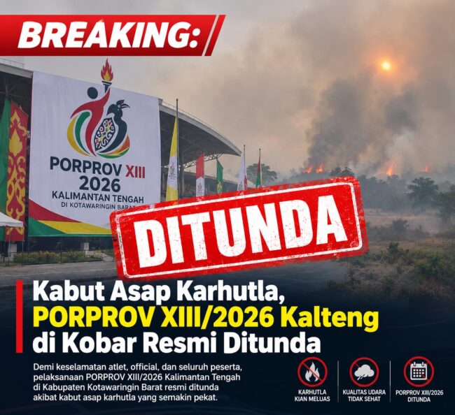 Kabut Asap Porprov Ditunda