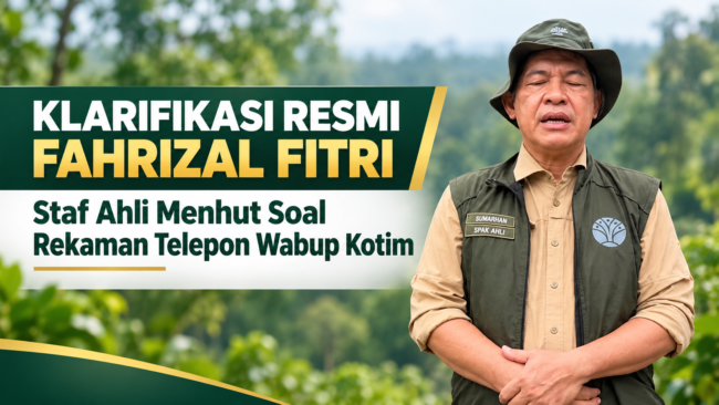 Klarifikasi Resmi Fahrizal Fitri